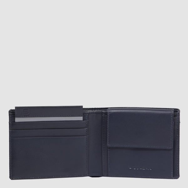 Men’s wallet with coin pocket