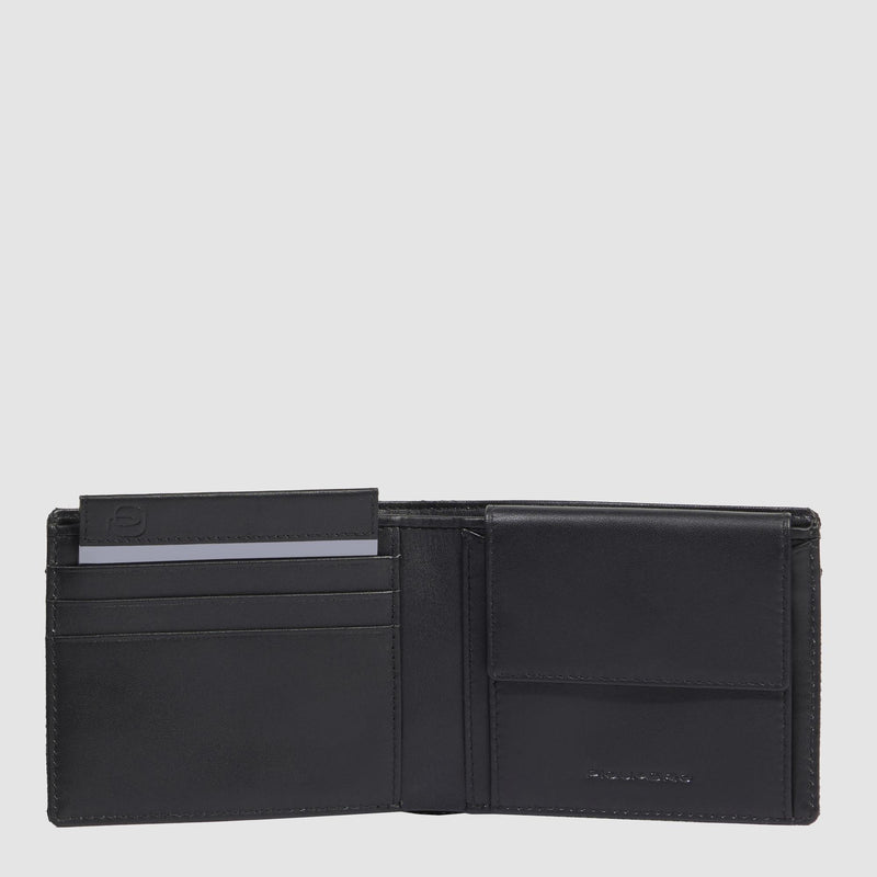 Men’s wallet with coin pocket