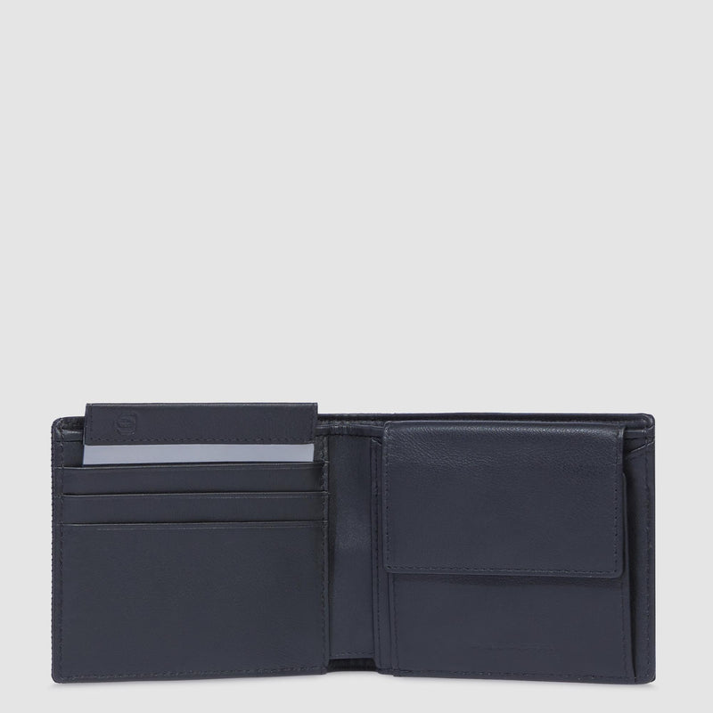 Men’s wallet with coin pocket