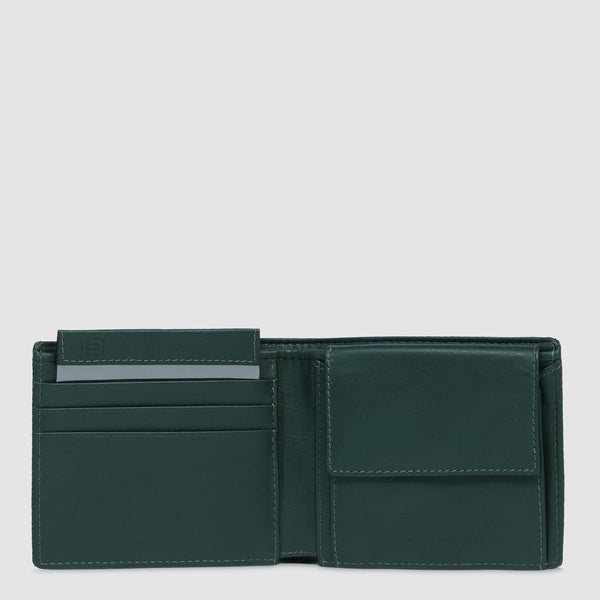 Men’s wallet with coin pocket