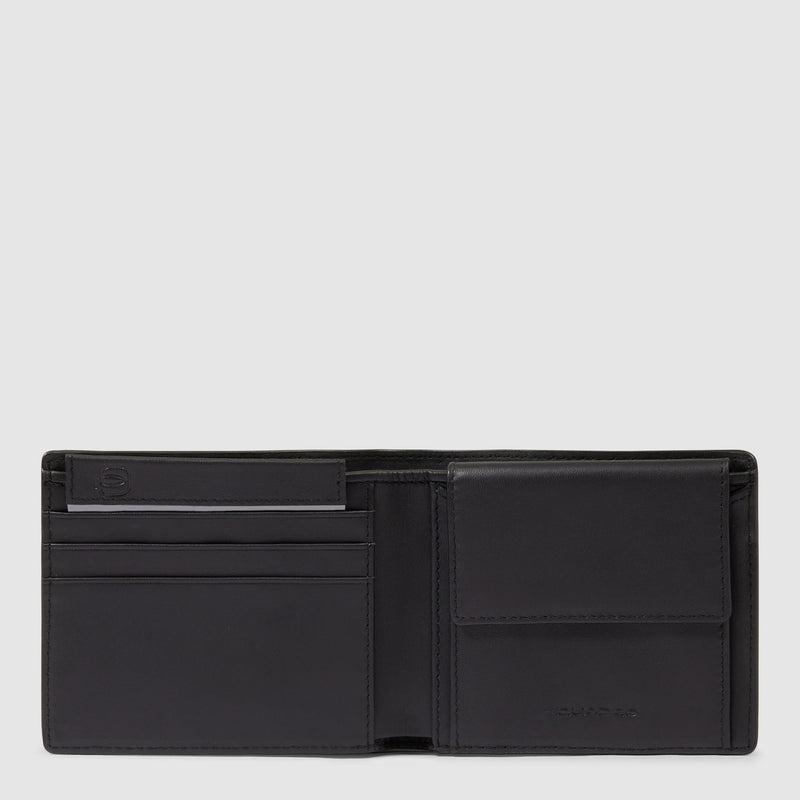 Men’s wallet with coin pocket