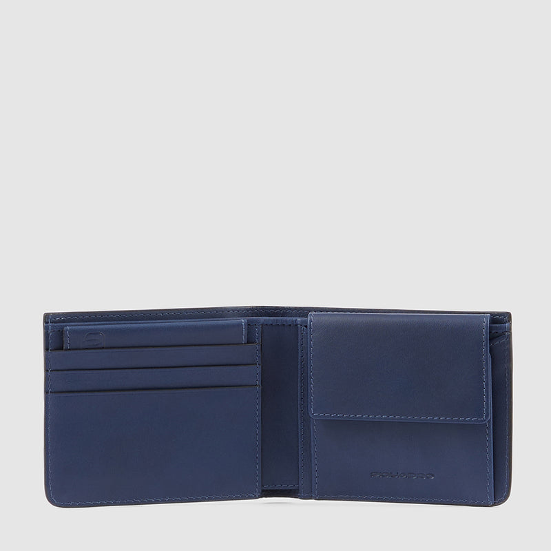 Men’s wallet with coin pocket