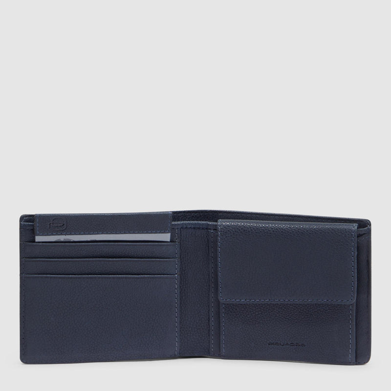 Men’s wallet with coin pocket