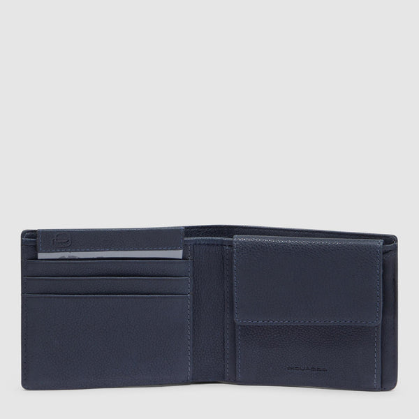 Men’s wallet with coin pocket