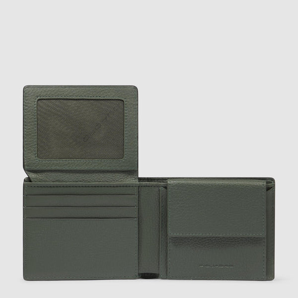Men’s wallet with flip up ID window