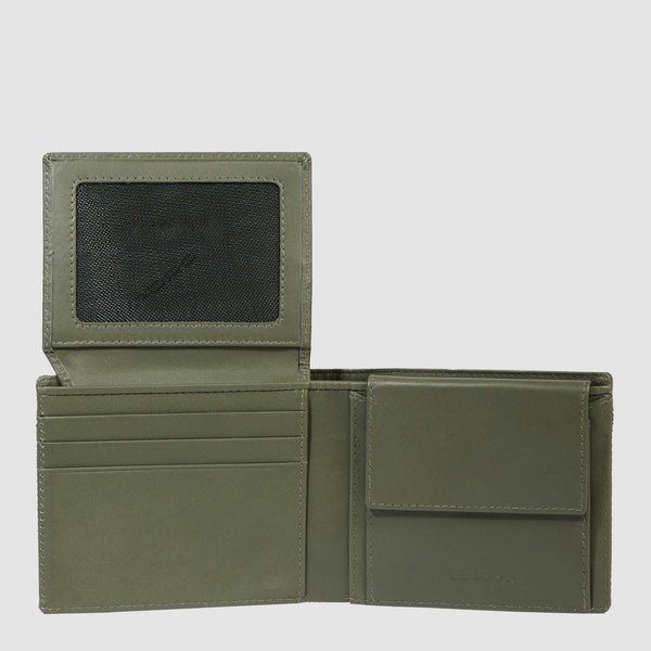 Men’s wallet with flip up ID window