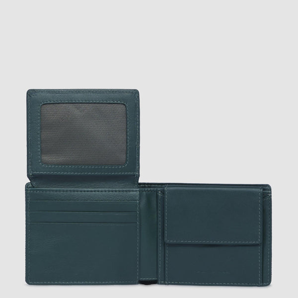 Men’s wallet with flip up ID window