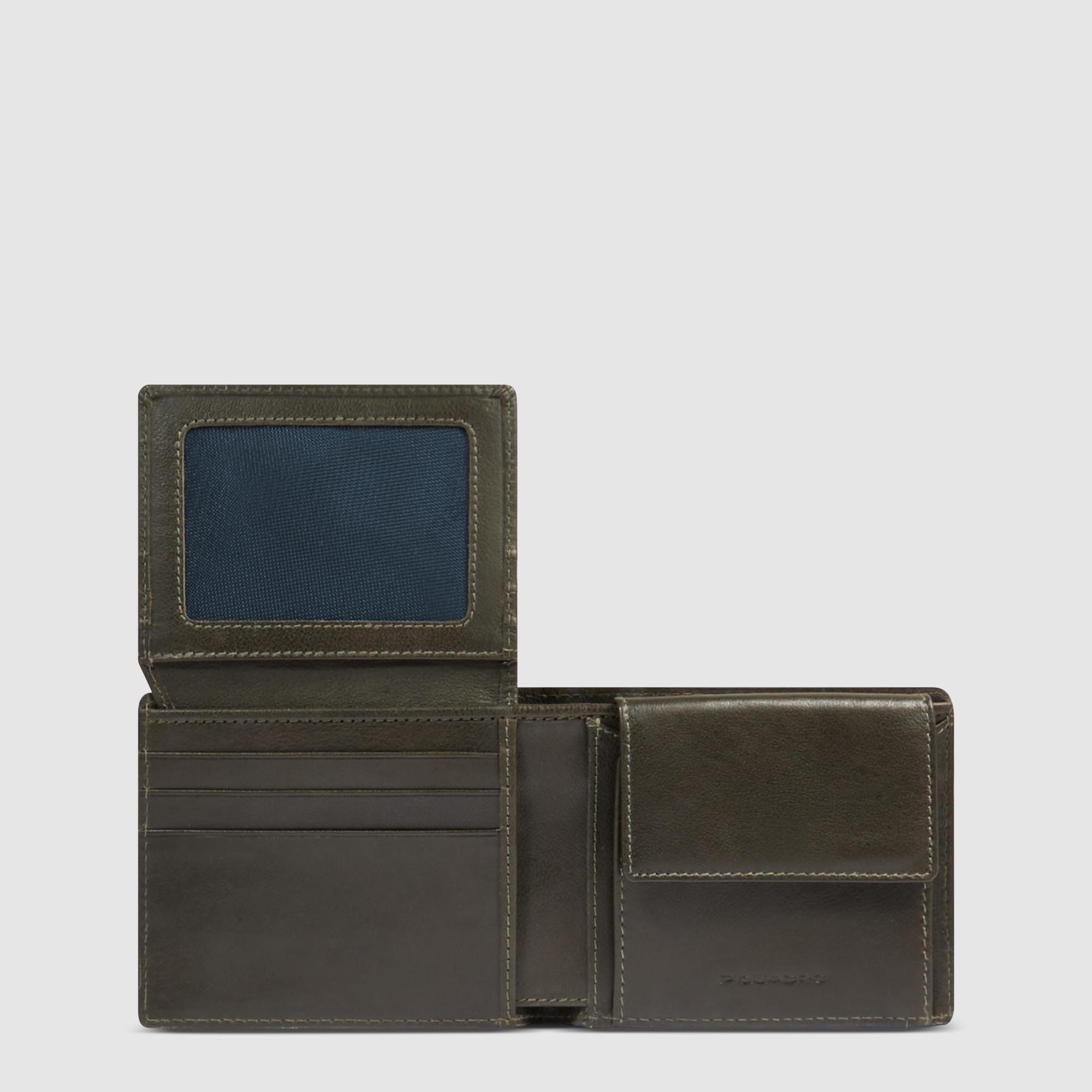 Billetera hombre con portadocumentos verde - Main Image