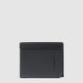 Men's Leather Wallet, 6 Card Slots & RFID Protection