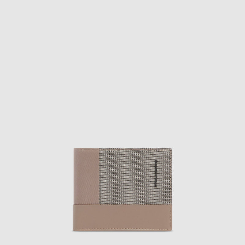 Portefeuille homme en cuir avec porte-CNI