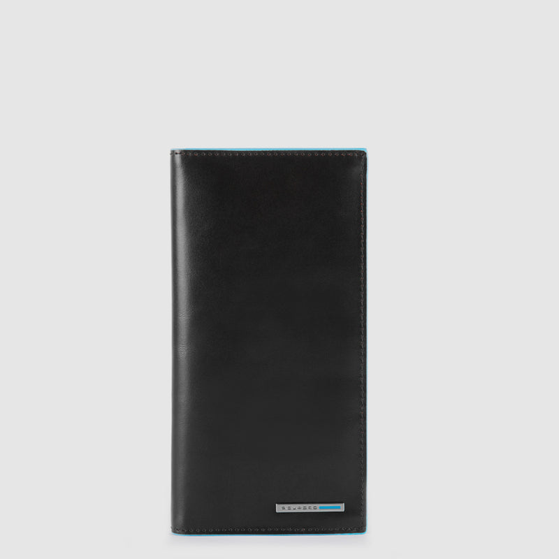 Long wallet with coin pocket, credit card
