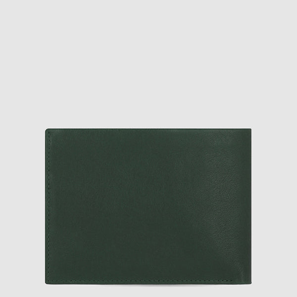 Men’s wallet with zipped coin pocket
