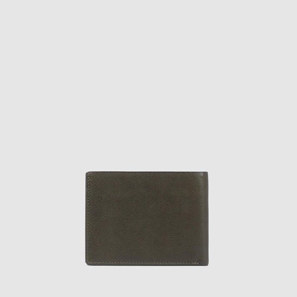 Men’s wallet with zipped coin pocket