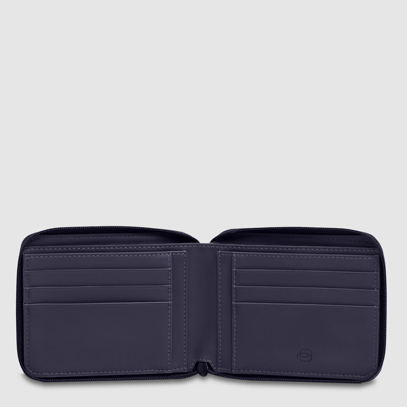 Zip-around men’s wallet