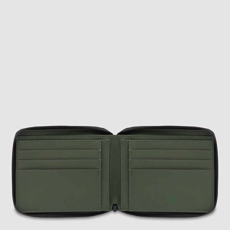 Zip-around men’s wallet