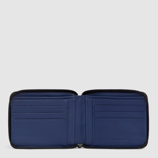 Zip-around men’s wallet