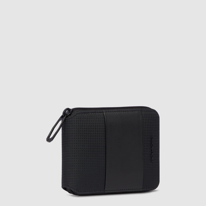 Zip-around men’s wallet