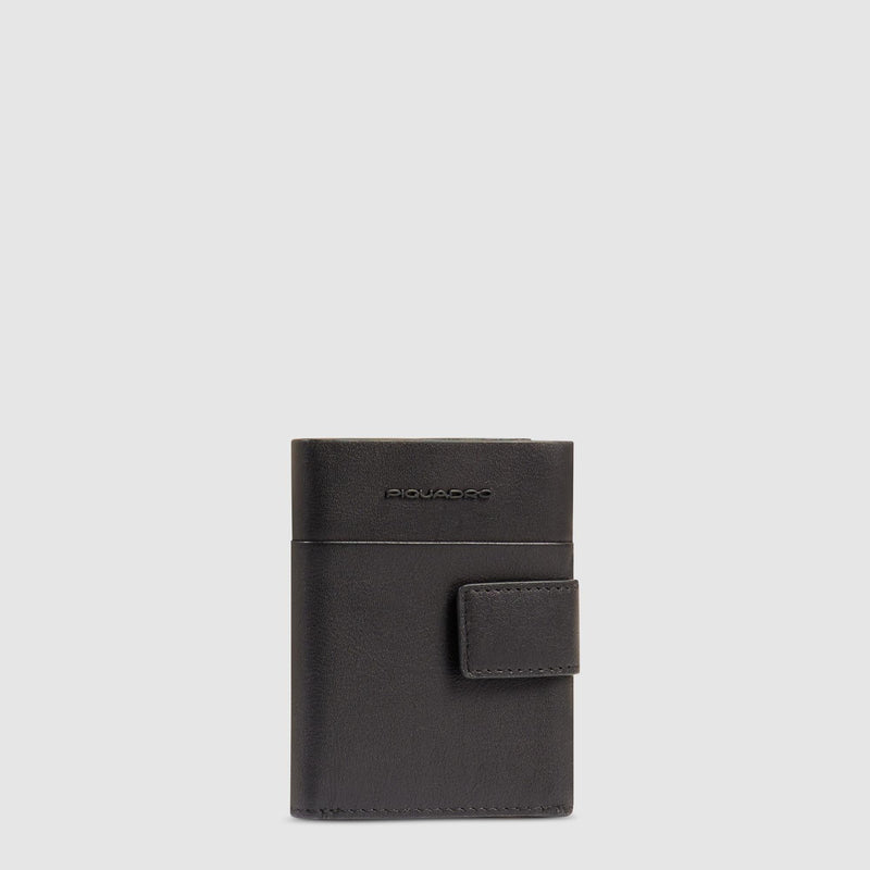 Pocket trifold men's wallet with money pocket