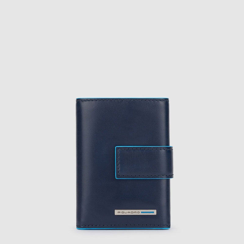 Pocket trifold men's wallet with money pocket