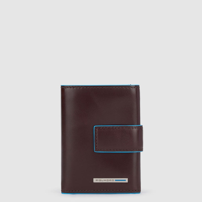 Pocket trifold men's wallet with money pocket