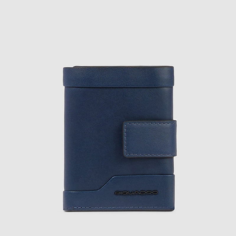 Pocket trifold men's wallet with money pocket