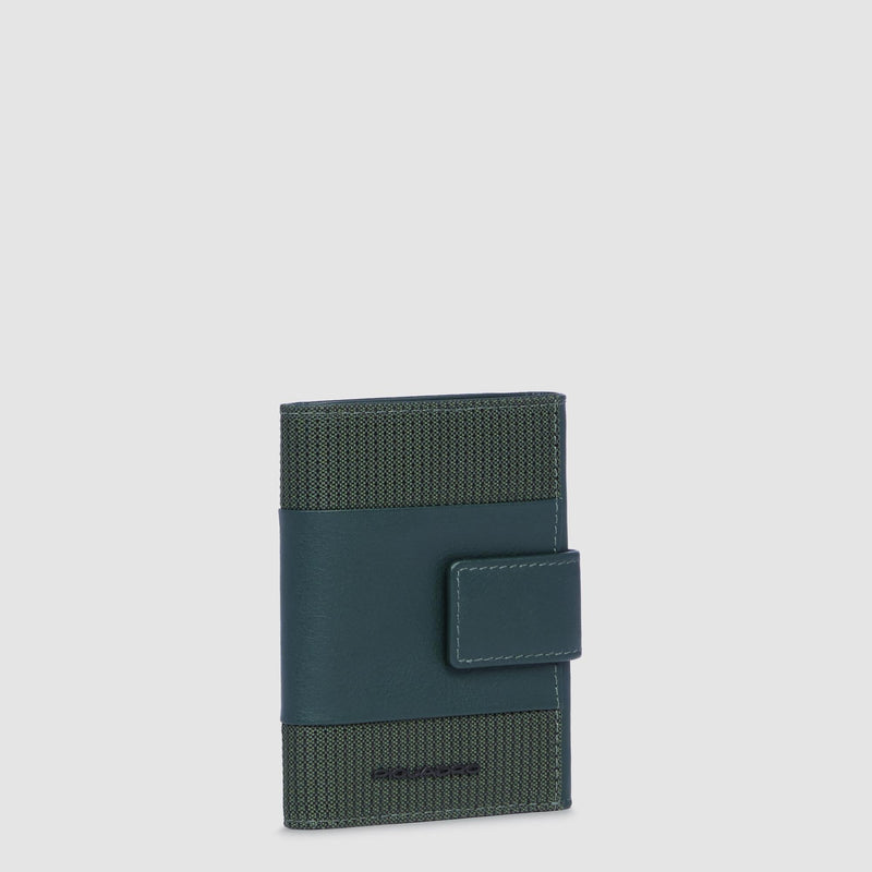 Pocket trifold men's wallet with money pocket - 17