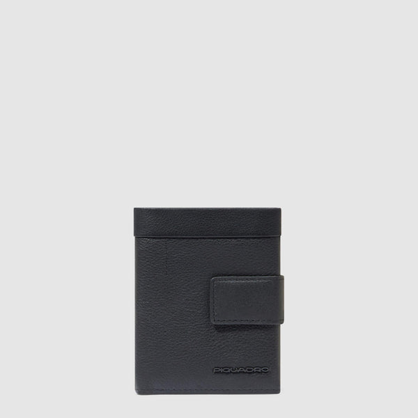 Pocket trifold men's wallet with money pocket