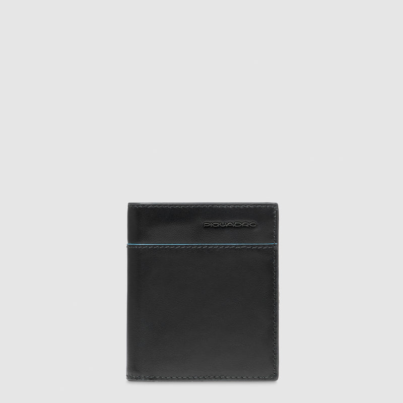 Portefeuille homme vertical avec porte-monnaie