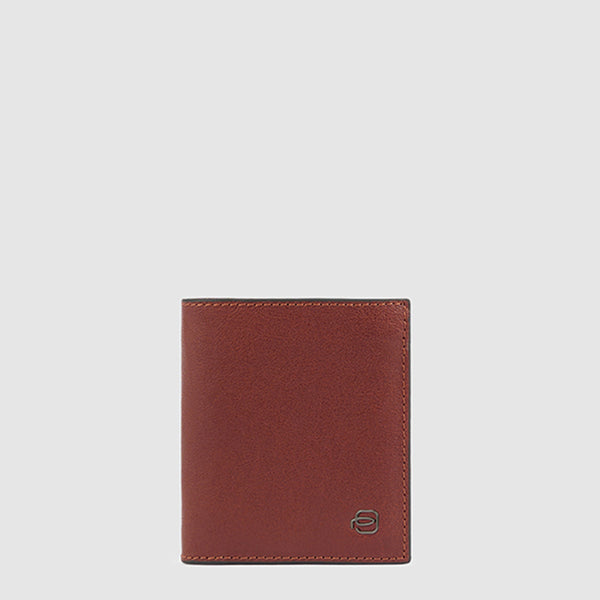 Vertical men’s wallet with coin pocket