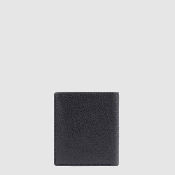 Vertical men’s wallet with coin pocket