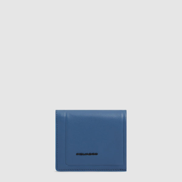 Vertical, trifold men’s wallet with coin pocket - 1