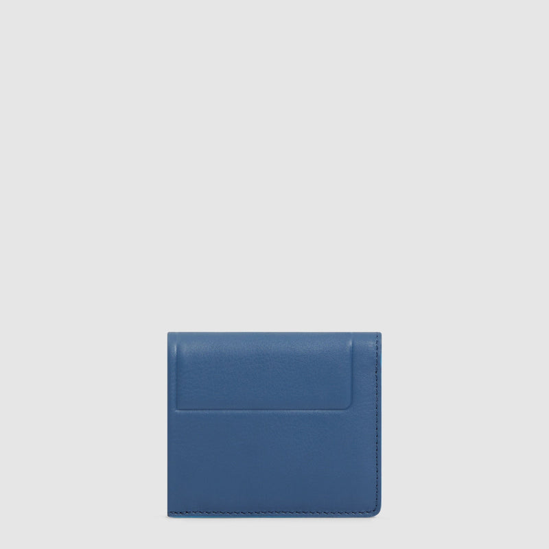 Vertical, trifold men’s wallet with coin pocket - 14