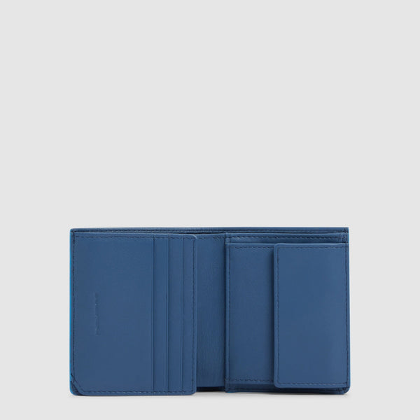 Vertical, trifold men’s wallet with coin pocket - 3