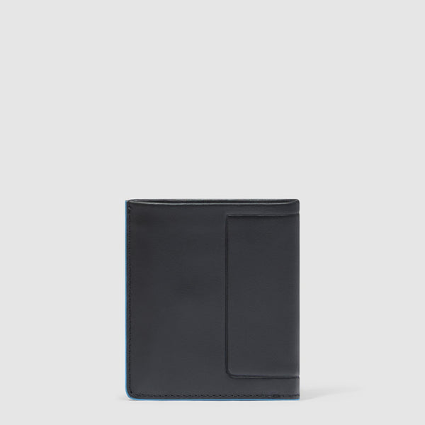 Vertical men’s wallet with coin pocket