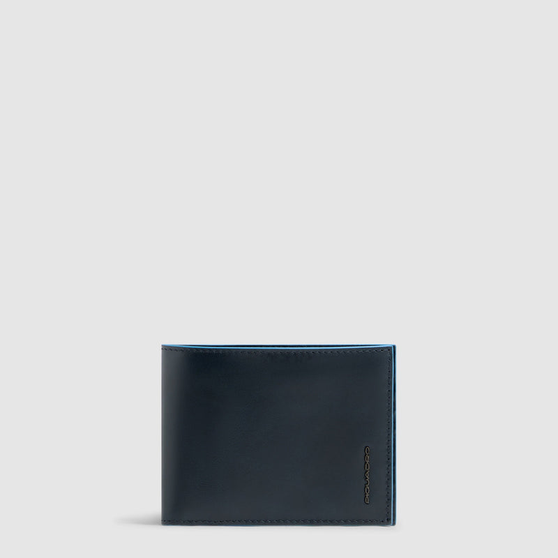 Men's Leather Wallet with 8 Card Slots and RFID Protection