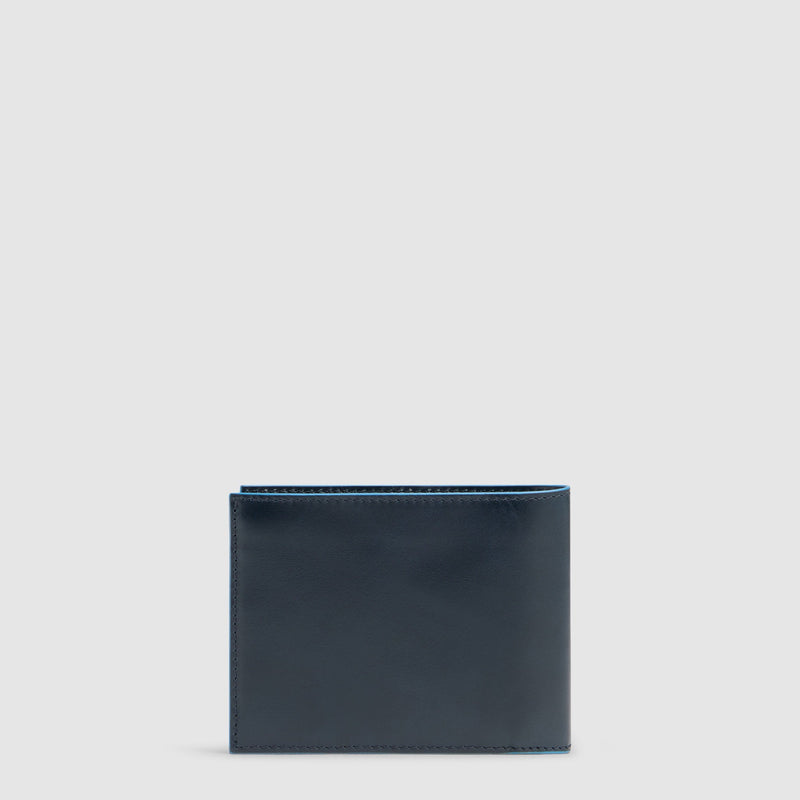 Men's Leather Wallet with 8 Card Slots and RFID Protection