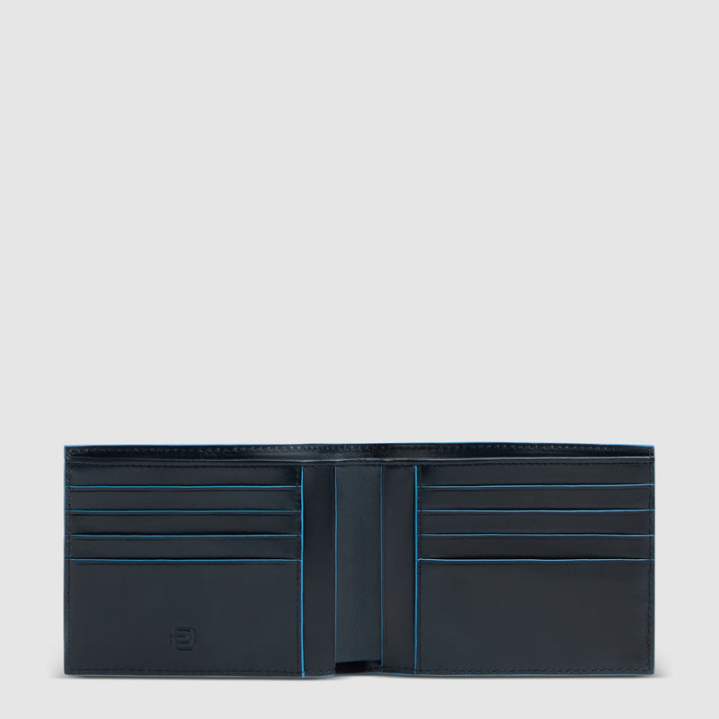 Men's Leather Wallet with 8 Card Slots and RFID Protection