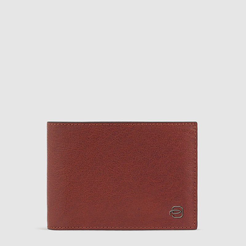 Men's wallet with two banknote compartments