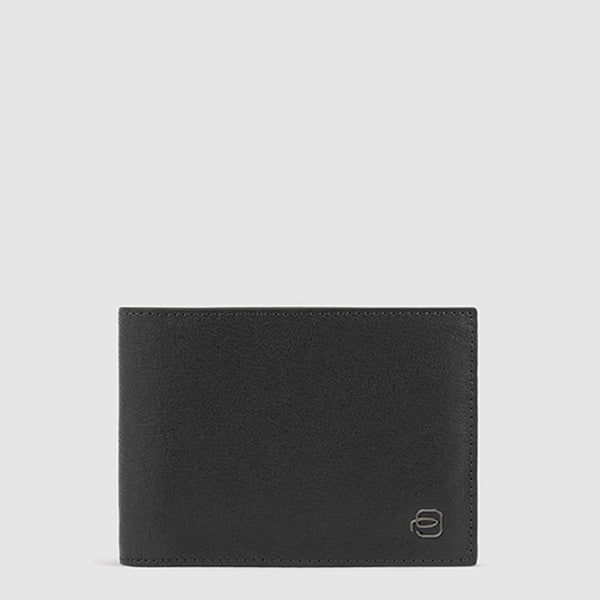 Men's wallet with two banknote compartments