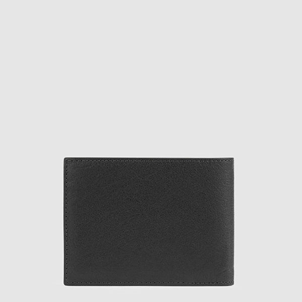 Men's wallet with two banknote compartments
