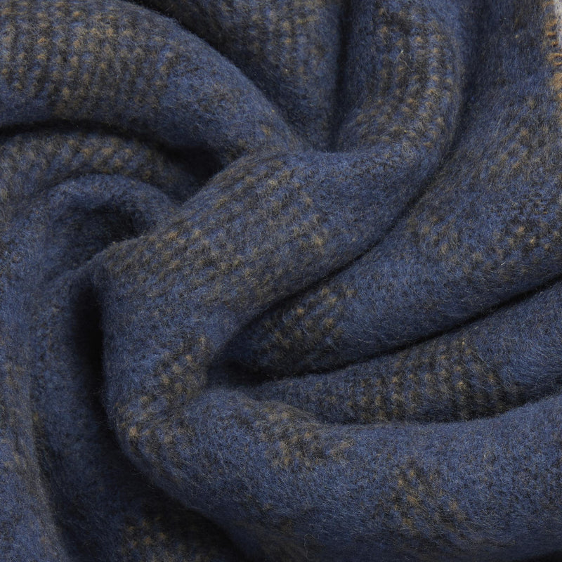Women's animal print scarf with fringes