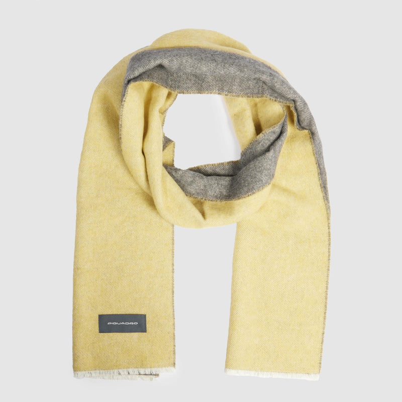 Sciarpa uomo double-face