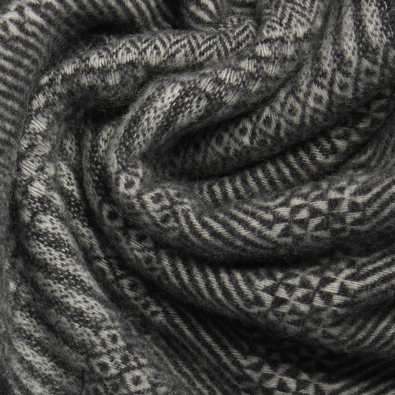 Men's scarf in 100% pure wool