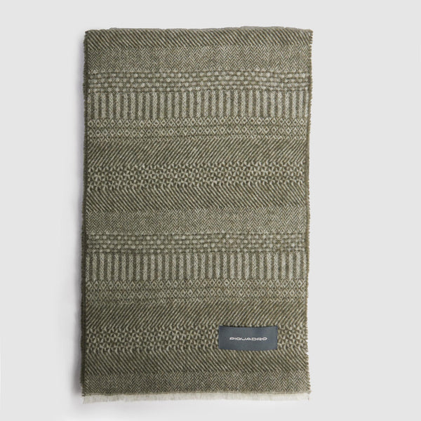 Men's scarf in 100% pure wool