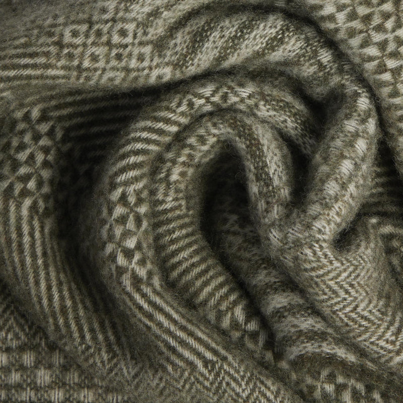 Men's scarf in 100% pure wool