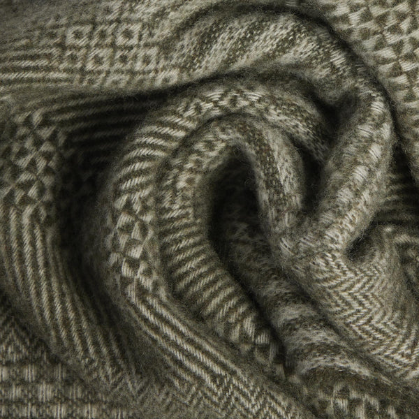 Men's scarf in 100% pure wool