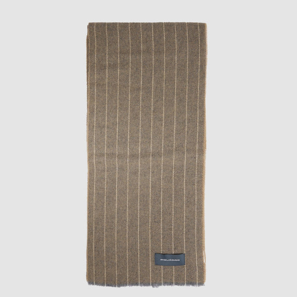 Men's scarf in 100% pure wool