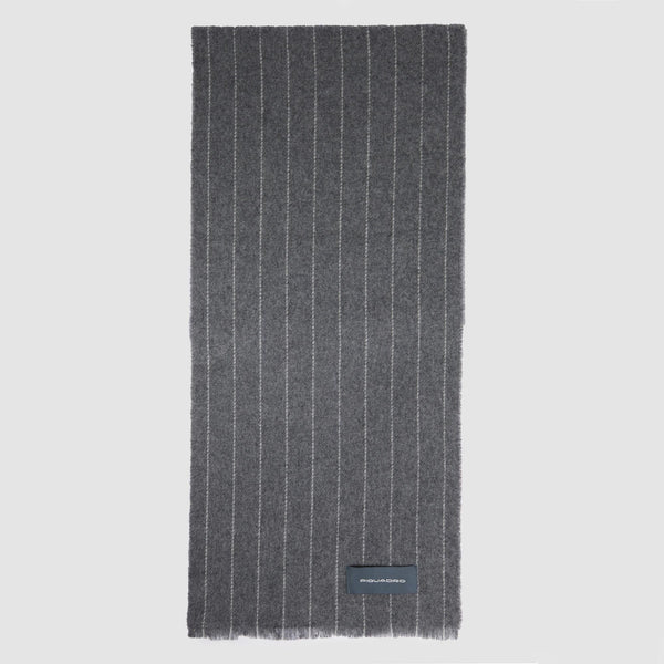 Men's scarf in 100% pure wool