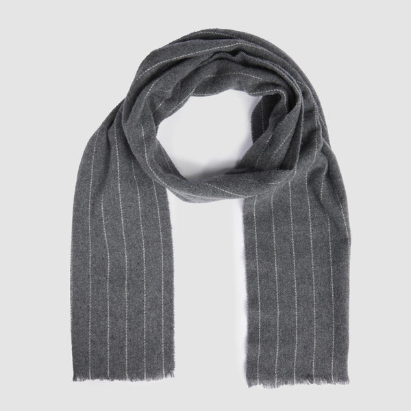 Men's scarf in 100% pure wool