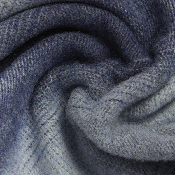 Men's scarf in wool and cashemere